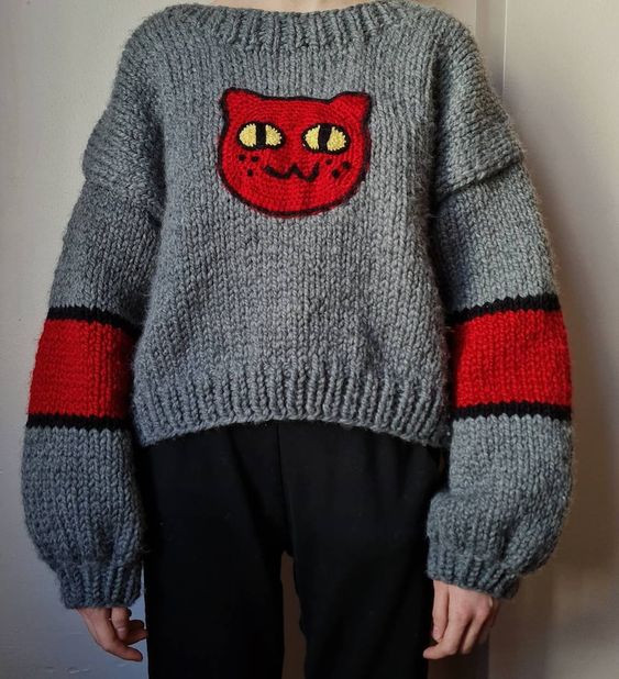 Marceline Cat Sweater Marceline Sweater Adventure Time – Etsy
