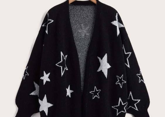 Black Casual Collar Long Sleeve Fabric Geometric  Embellished Slight Stretch  Women Plus Clothing