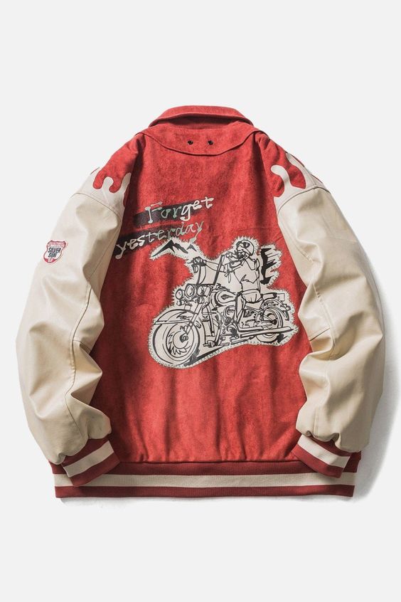 “Sporty and Sophisticated: The Embroidered Varsity Sweatshirt”