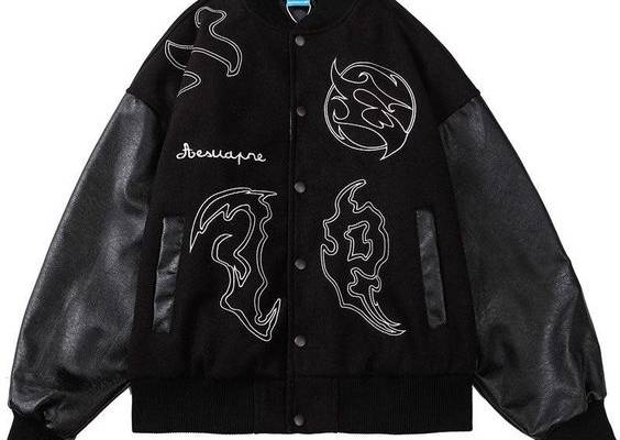 Let's step up to the plate.For all of your bold fashion needs, the Patchwork Baseball Jacket is the perfect piece for you. This baseball jackets come with a cozy cotton-polyester blend, keeping you warm and fashionable at the same time. It's even complete with a fully lined interior for an extra layer of softness.Not only will you look like a total trend-setter, you'll feel great, too. And whether you're just keeping warm or catching a game, you'll be in your very own style.Stand out and make a