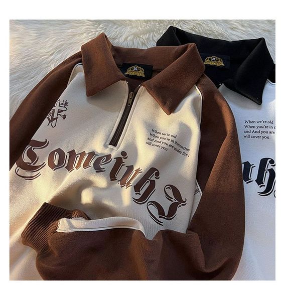 Purpdrank womens fall fashion Letter Print Hoodies Women Autumn Retro – purpdrank-shop