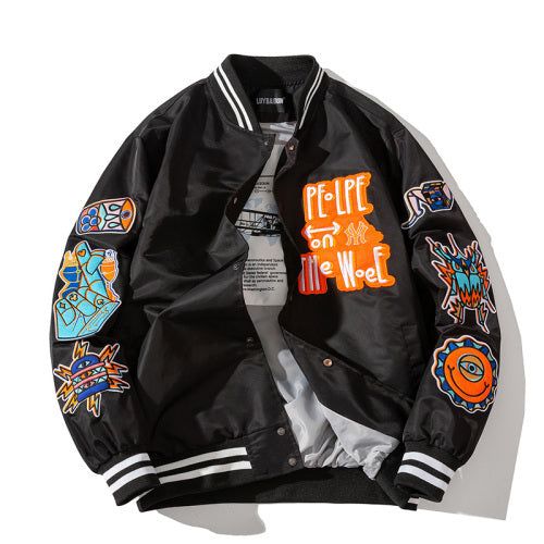 Jaqueta Varsity Bomber Old School