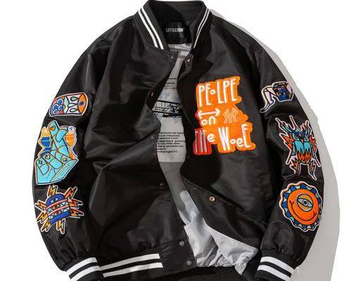 Jaqueta Varsity Bomber Old School