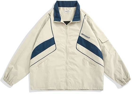 Patchwork Varsity Jacket