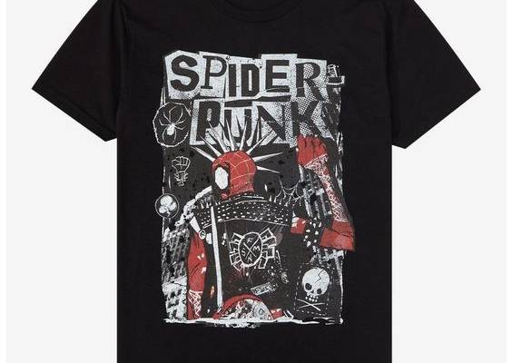 Marvel Spider-Man: Across The Spider-Verse Spider-Punk T-Shirt