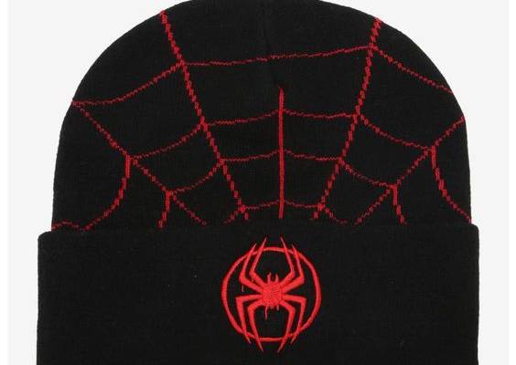 Marvel Spider-Man: Across The Spider-Verse Part One Miles Beanie | Hot Topic