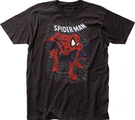 Spider man Tangled Web T Shirt Easy 30 day return policy