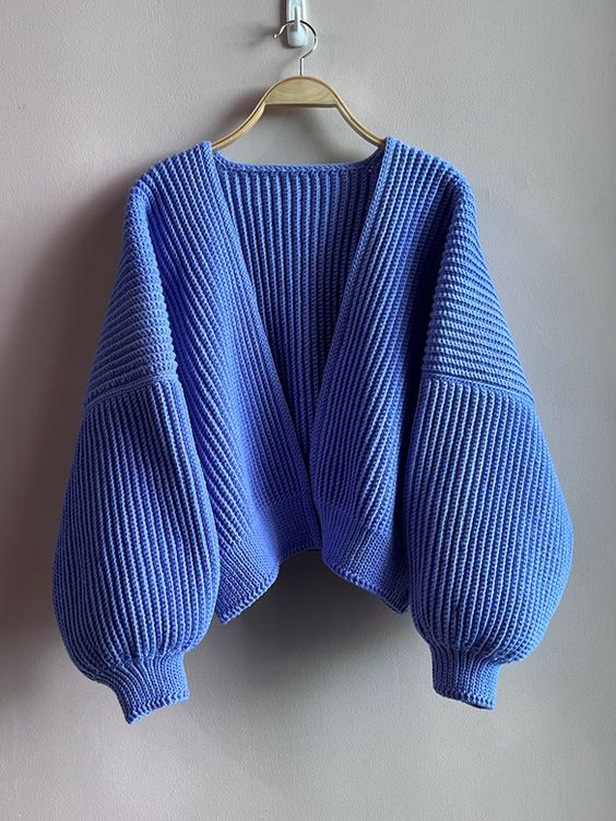 Cumulus Cardigan Crochet Pattern – trwlmade’s Ko-fi Shop