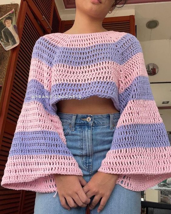 Wonderfully, Women crochet Top Design, Free Crochet pattern ,Knitting pattern