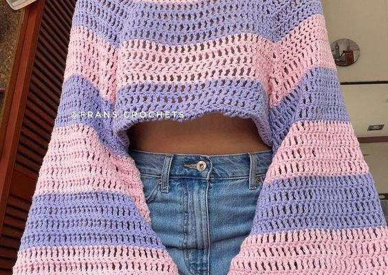 Wonderfully, Women crochet Top Design, Free Crochet pattern ,Knitting pattern