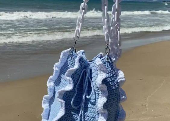 Crochet Bucket Bag Pattern, Video Tutorial, Crochet Bag PDF Pattern, Summer Bag Crochet Pattern