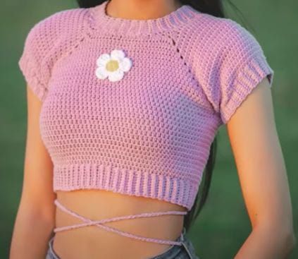 crochet beautiful blouses design