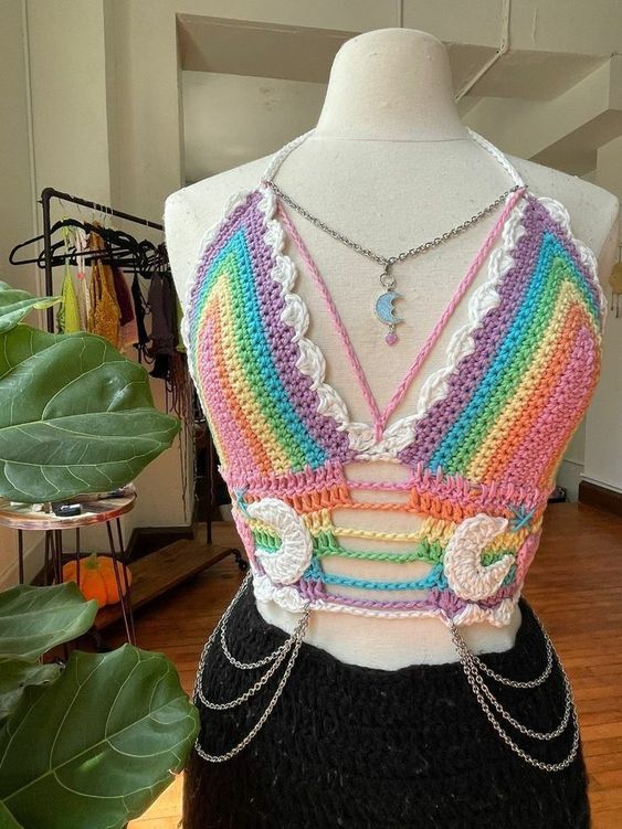 free crochet tops outfits for beginners