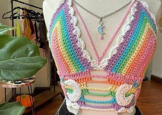 free crochet tops outfits for beginners