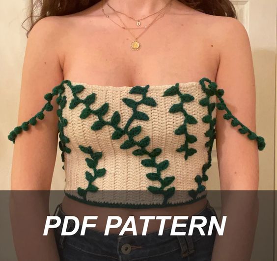 Ivy Crochet Corset Pattern – Etsy France