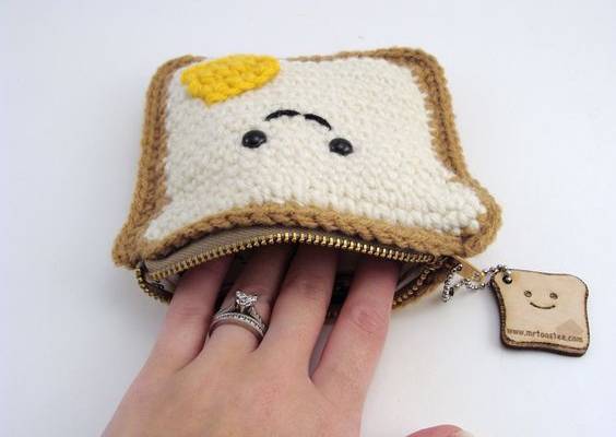 Mr. Toastee Zip Pouch