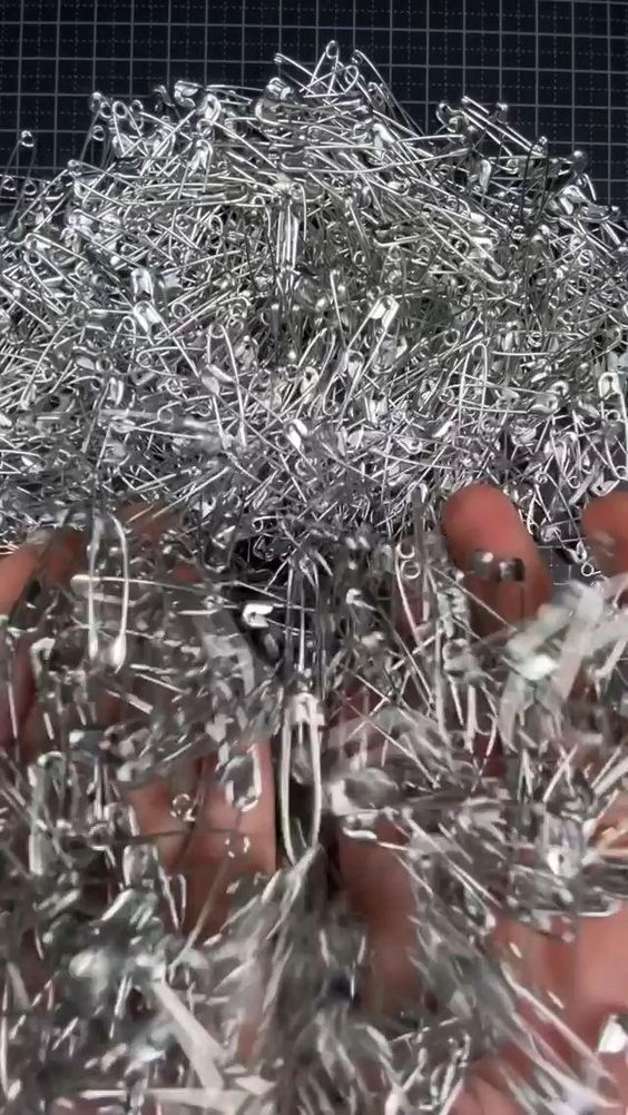 Fashion Trendsetter Creates Dresses with Safety Pins
