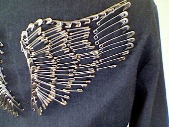 Safety Pin Wings