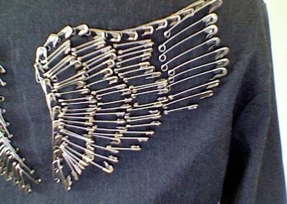 Safety Pin Wings