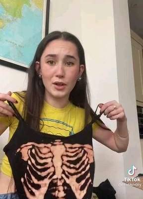 Bleaching skeleton bones on a top