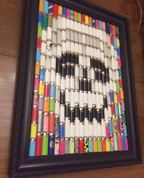 recycled bic lighters