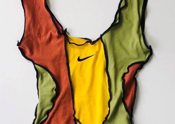 The Thrifty Label Making Patchwork Tanks Out of Nike Gear