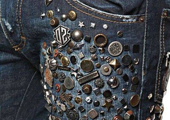 Diverse Jeans Decor from Embroidery, Painting and Lace – Livemaster