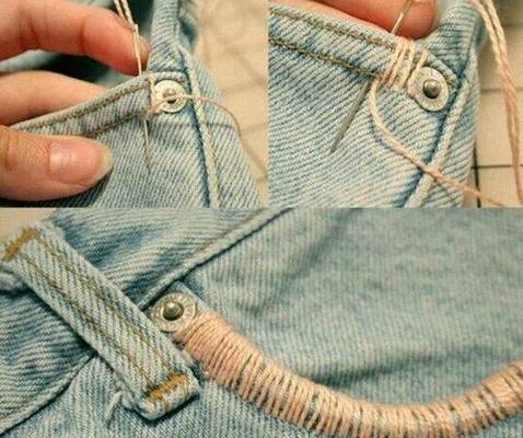 Eight awesome ideas: embroidered, painted and embellished jeans - Ginger Muse