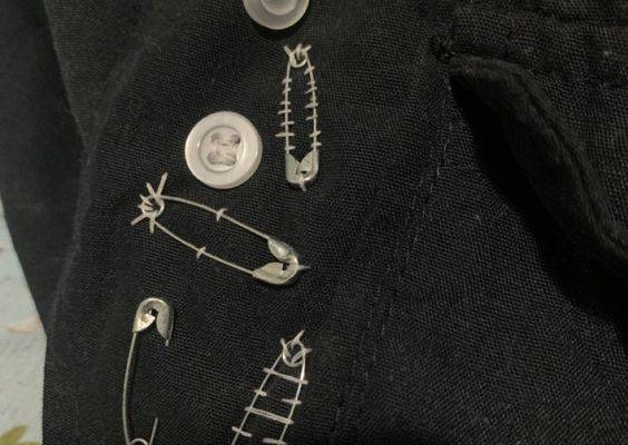 punk safety pins
