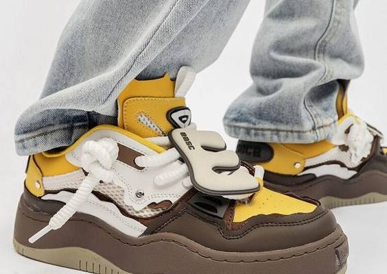 Unisex Thick Sole Brand Skateboarding Shoes Men Leather Leisure Designer Chunky   | eBay