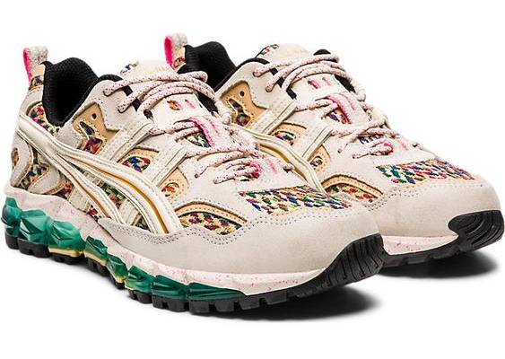 Women's GEL-NANDI 360 | Birch/Pure Gold | Sportstyle Shoes | ASICS