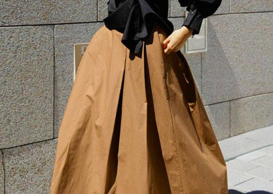 SkuCY-!116729Material>70%Cotton StyleLoose , A-line FeatureSolid Color OccasionCasual , Simple , Leisure Fashion SeasonsSpring , Autumn TypeSkirts Bottoms ColorKHAKI,BLACKSizeS,M,L,XL Please consult the size chart we provide for this item's measurements to help you decide which size to buy.Please note: There may be 1-3cm differ due to manual measurement.CMINCHElastic waist (extended)HemlineLengthS58.523579M62.523980L66.524381XL70.524782