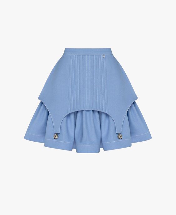Buy Mini Flounced Skirt by Guranda – Mini skirts | Seezona