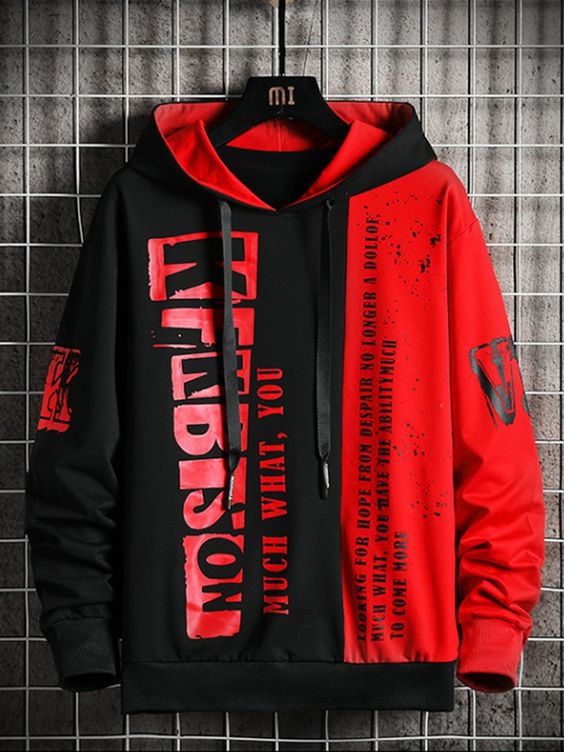 High Street Print Hoodie Men 2020 New Patchwork Hoodies Mens Hip Hop Hooded Sweatshirt Streetwear Fashion Tops for Young Men _ – AliExpress Mobile
