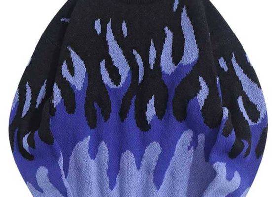 Lã: Lã padrão Espessura: Grosso (Inverno) Técnica: malha plana Estilo: casual Estilo da manga: manga bufante Comprimento da manga (cm): Completo Tipo de padrão: padrão abstrato Tipo de Item: Pulôveres Capuz: Não Gola: O-neck