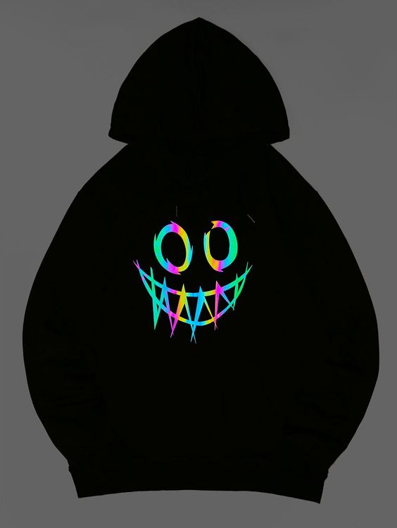 Zaful  Clothes Type: Hoodies Style: Fashion Shirt Length: Regular Sleeves Length: Full Pattern Type: Cartoon Material: Polyester Material Stretch: Slight Stretch Season: Fall,Spring Weight: 0.4800kg Package: 1 x Hoodie Please Note: Due to possible physical differences between different monitors (e.g