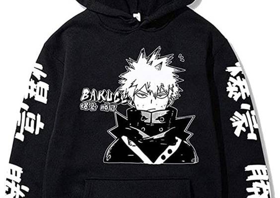 Bakugo hoddie
