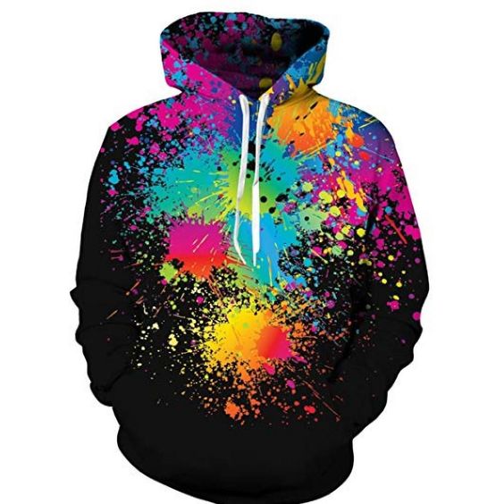 Gender: Unisex Style: Fashion Color: As Picture Show Type of closure: O-neck Design Style: Splash paint Print: Splash paint Feature: Big Front Pockets Product Name : Spill Milk 3D Printed Hoodies Weight: 0.45KG Bust(cm): S:112-132,M:112-132,L:114-134,XL:114-134,XXL:126-146,XXXL:126-146 Length(cm): S:69,M:69,L:71,XL:71,XXL:74,XXXL:74 Shoulder(cm): S:47-57,M:47-57,L:48-58,XL:48-58,XXL:50-60,XXXL:50-60