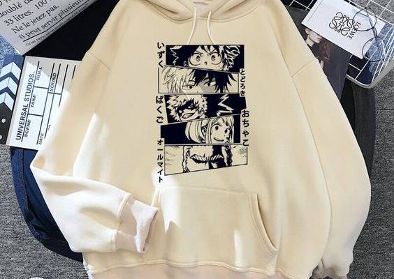 10.81€ 17% de DESCUENTO|Sudadera con capucha de My Hero Academia para hombre, ropa de calle con estampado de dibujos animados de Anime japonés, Boku No Hero Academia, Himiko Toga|Sudaderas con capucha y sudaderas|   - AliExpress