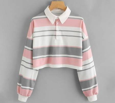 Womens Color Stripe Button Long Sleeve Pullover Hoodies Sweatshirt Tops Blouse This clothes is made of high-quality fabric ,which is soft and comfortable,but it is suggested to iron the clothes after receiving them can solve the wrinkles caused by the transportation process. MATCHING STYLE: it is great to match with high heels,jewelry,necklaces, earrings,shoulder bags,clutches.A perfect choice for wearing to cocktail,formal party,wedding guest,evening,ball,prom,dinner and other formal and semi f