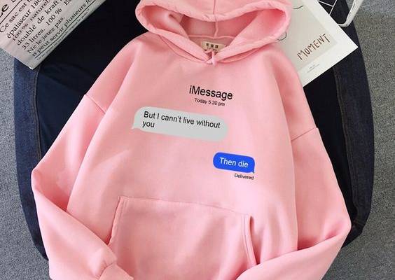 Funny iMessage Theme Winter Unisex Hoodies | 4Colordress