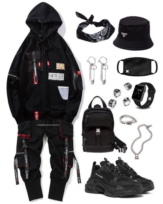 🖤🔪🐈‍⬛🎧🎸