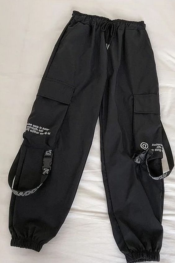 Hip Hop Streetwear Women Cargo Pants