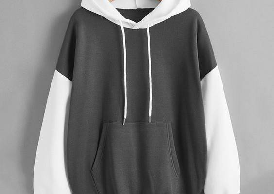 Style: Casual Fit: Loose Fabric: Polyester Pattern: Color Block Element: Patchwork Top Length: Regular Product Type: Pull-On Main Composition: Polyester Season: Fall/Winter