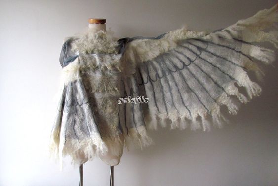 White owl shawl | Galina Blazejewska | Flickr