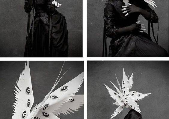 Библейский ангел - маска