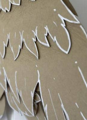 DIY CARDBOARD ARTICULATING WINGS
