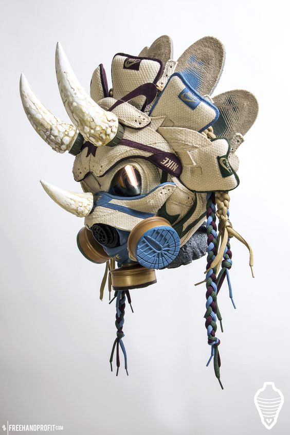 No.114: Hemp SB Gas Mask — FREEHAND PROFIT