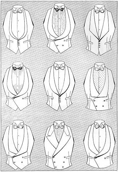 zee has a blog., gwalnen:  1927 men’s vest fashion illustrations