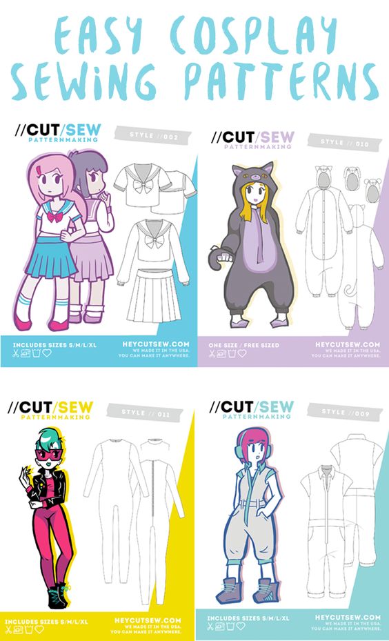 CUT/SEW Sewing Patterns